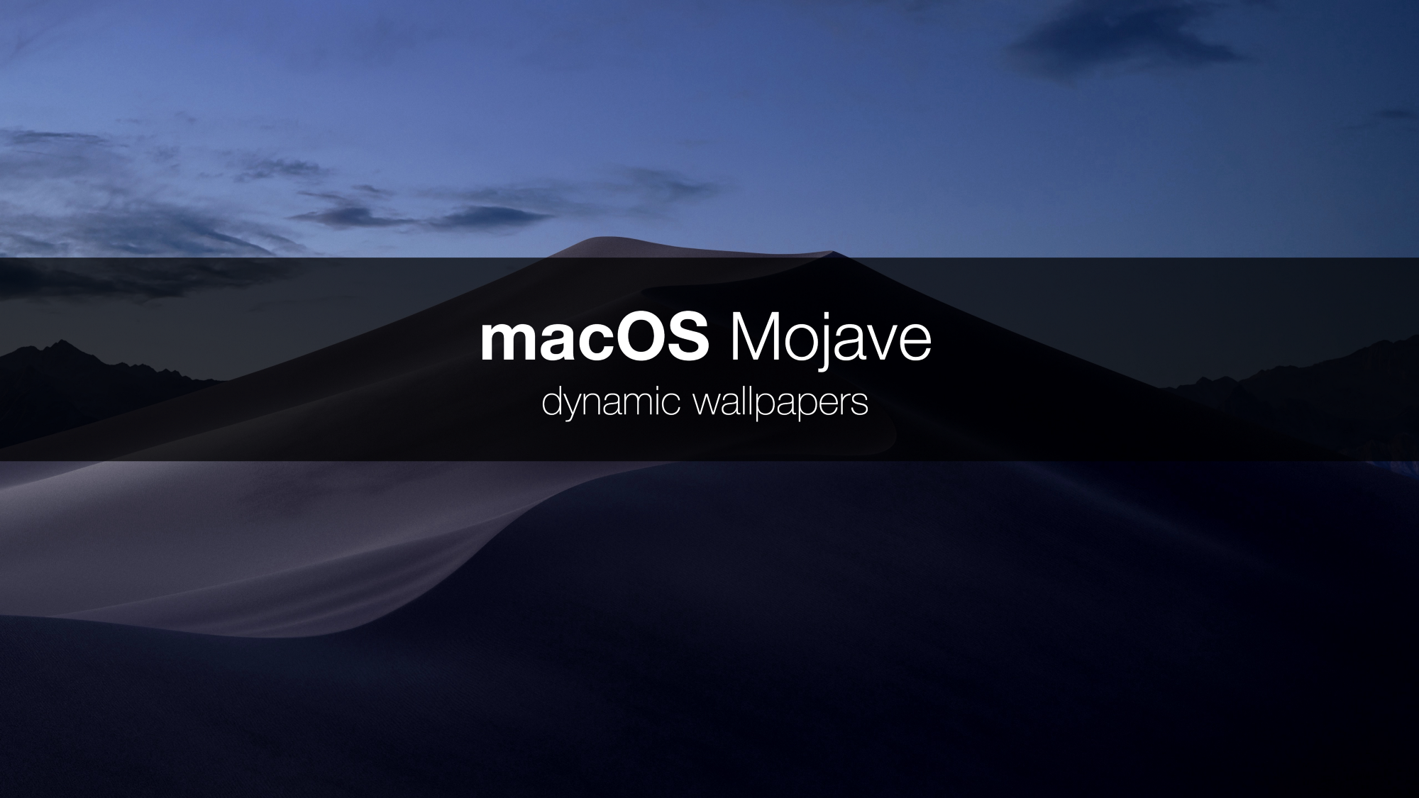 Mac Dynamic Desktop Wallpaper Download